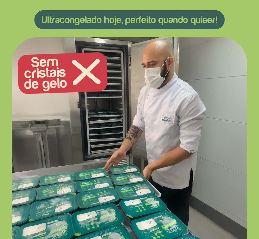 Tecnologia de ultracongelamento